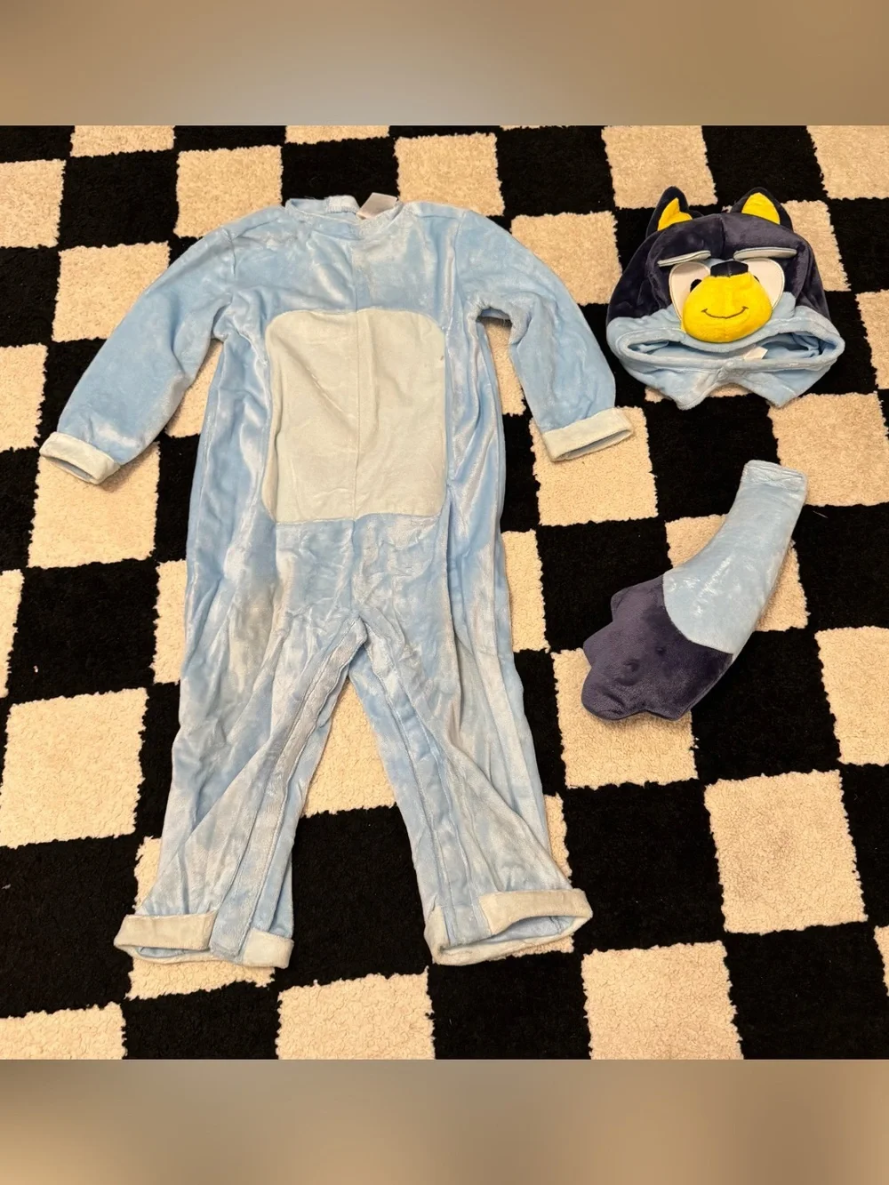 Bluey Spirit Halloween Costume Infant 12-18 Months 3 Piece Set